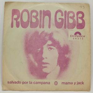 Vinilo Robin Gibb portada PetoRetrp