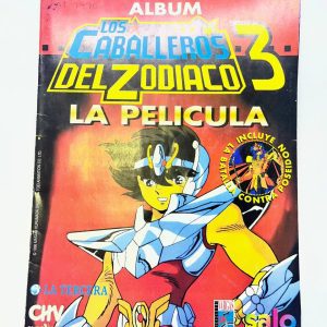Álbum caballeros del zodiaco 3 portada - PetoRetro