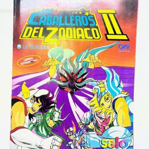 Álbum caballeros del zodiaco 2 portada incompleto - PetoRetro