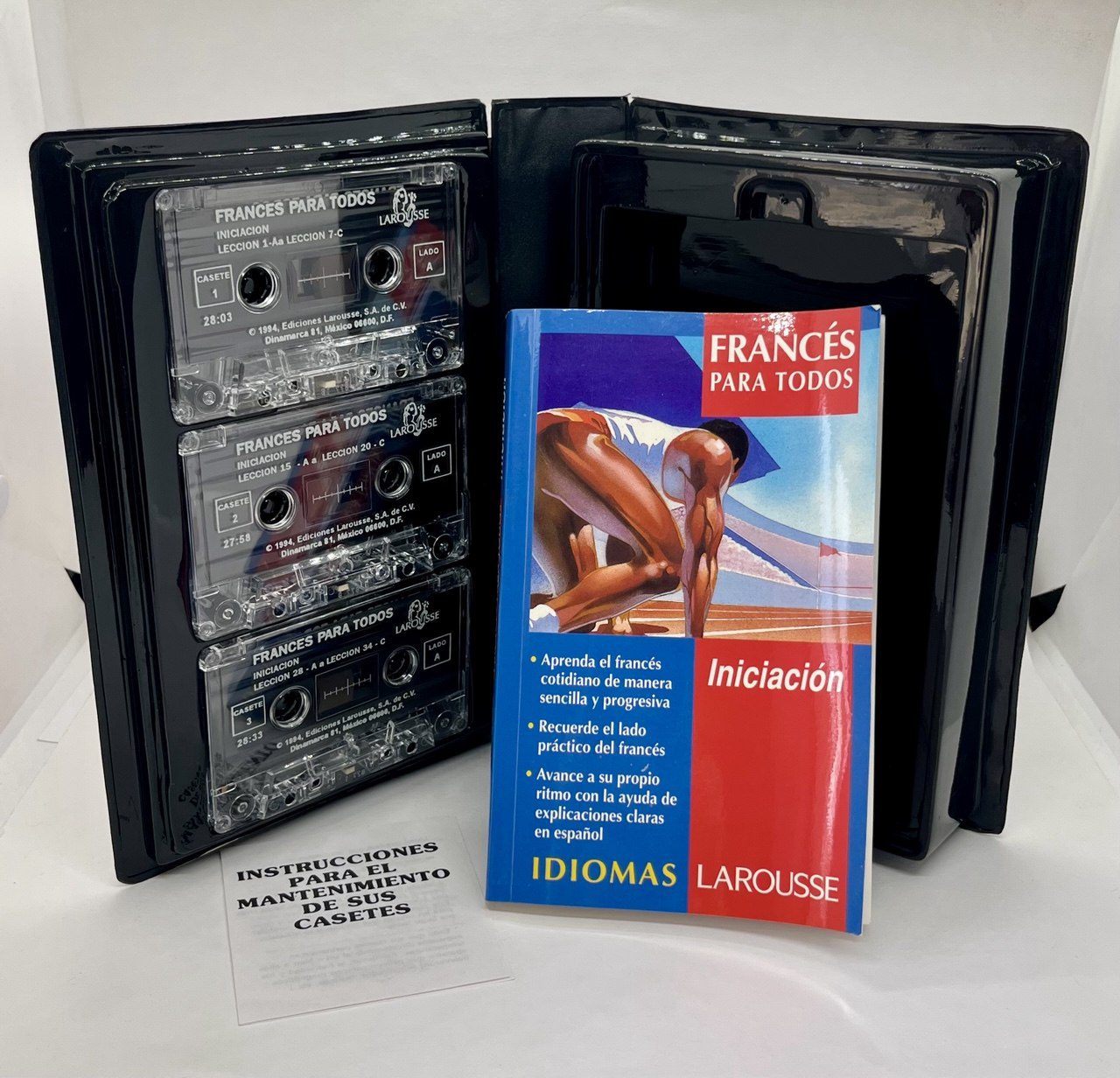 Interior curso francés para todos iniciación Larousse - PetoRetro