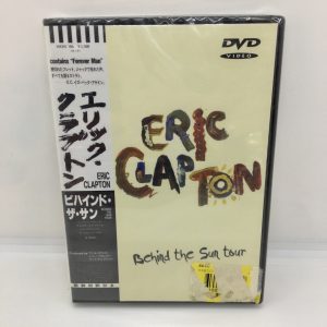 DVD Eric Clapton Behind the sun tour portada - PetoRetro