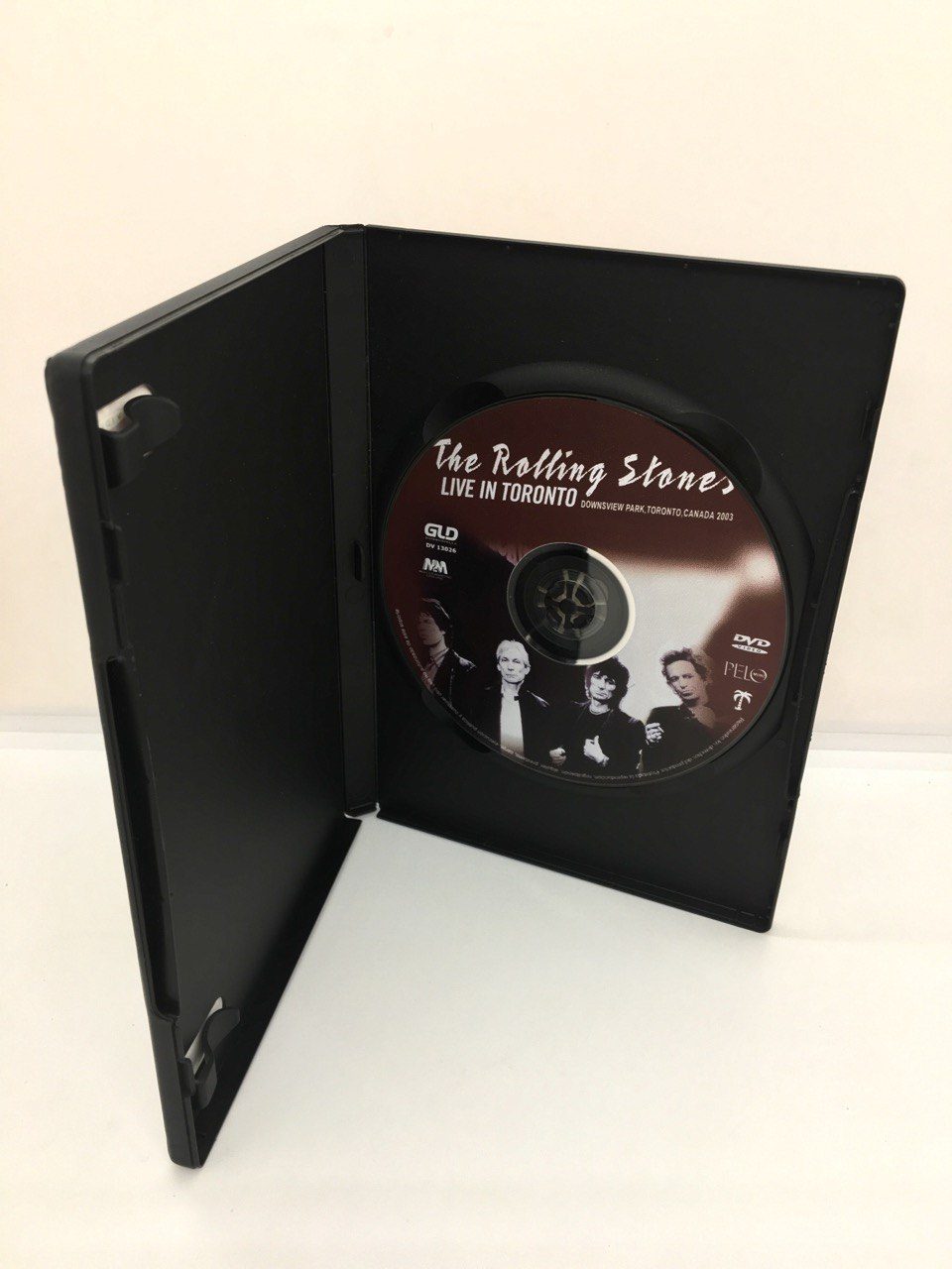DVD The Rolling Stones Live in Toronto interior - PetoRetro
