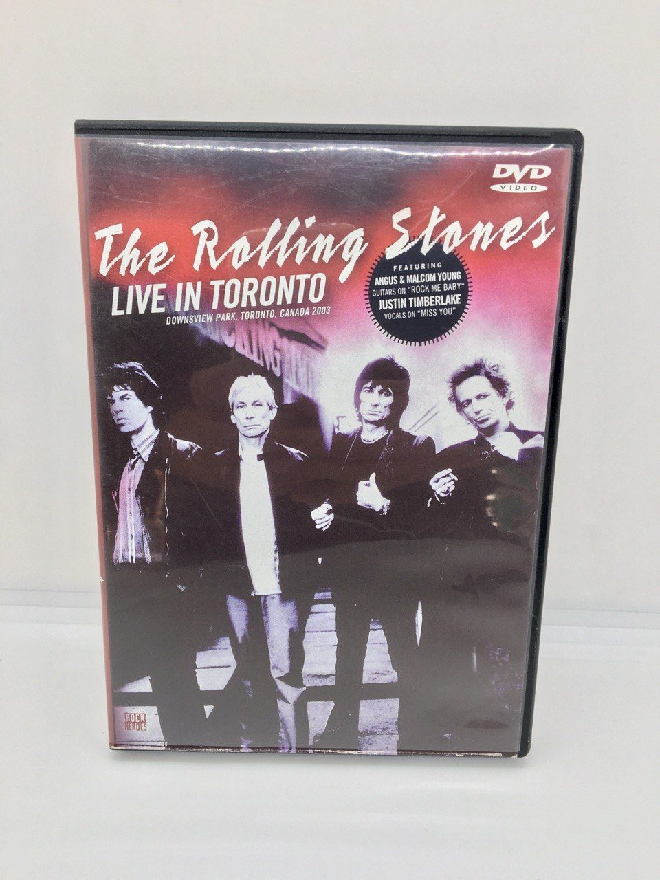 DVD The Rolling Stones Live in Toronto portada - PetoRetro