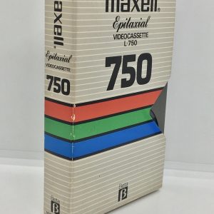 Videocassette beta maxell L-750 - PetoRetro
