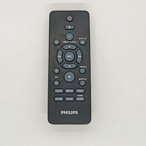 Control remoto Philips MCM1150 y MCM3150 frente - PetoRetro