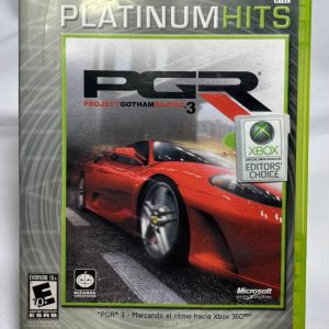 Project Gotham racing 3 Xbox 360 portada - PetoRetro
